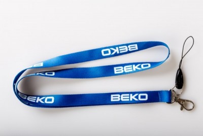 Smycz sublimacyjna na taśmie satynowej - BEKO - producent Perfect